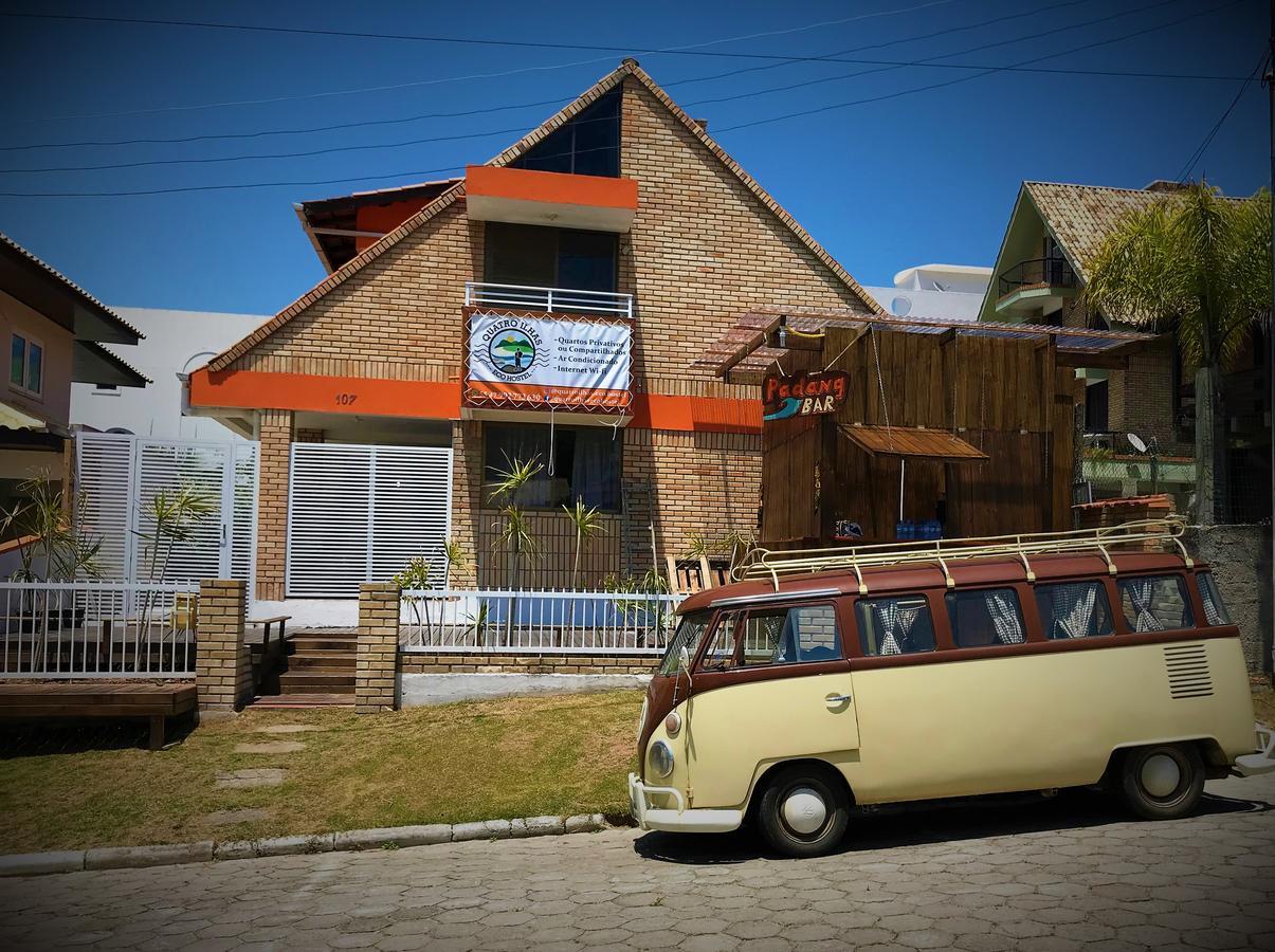 Quatro Ilhas Beach Hostel 邦比尼亚斯 外观 照片