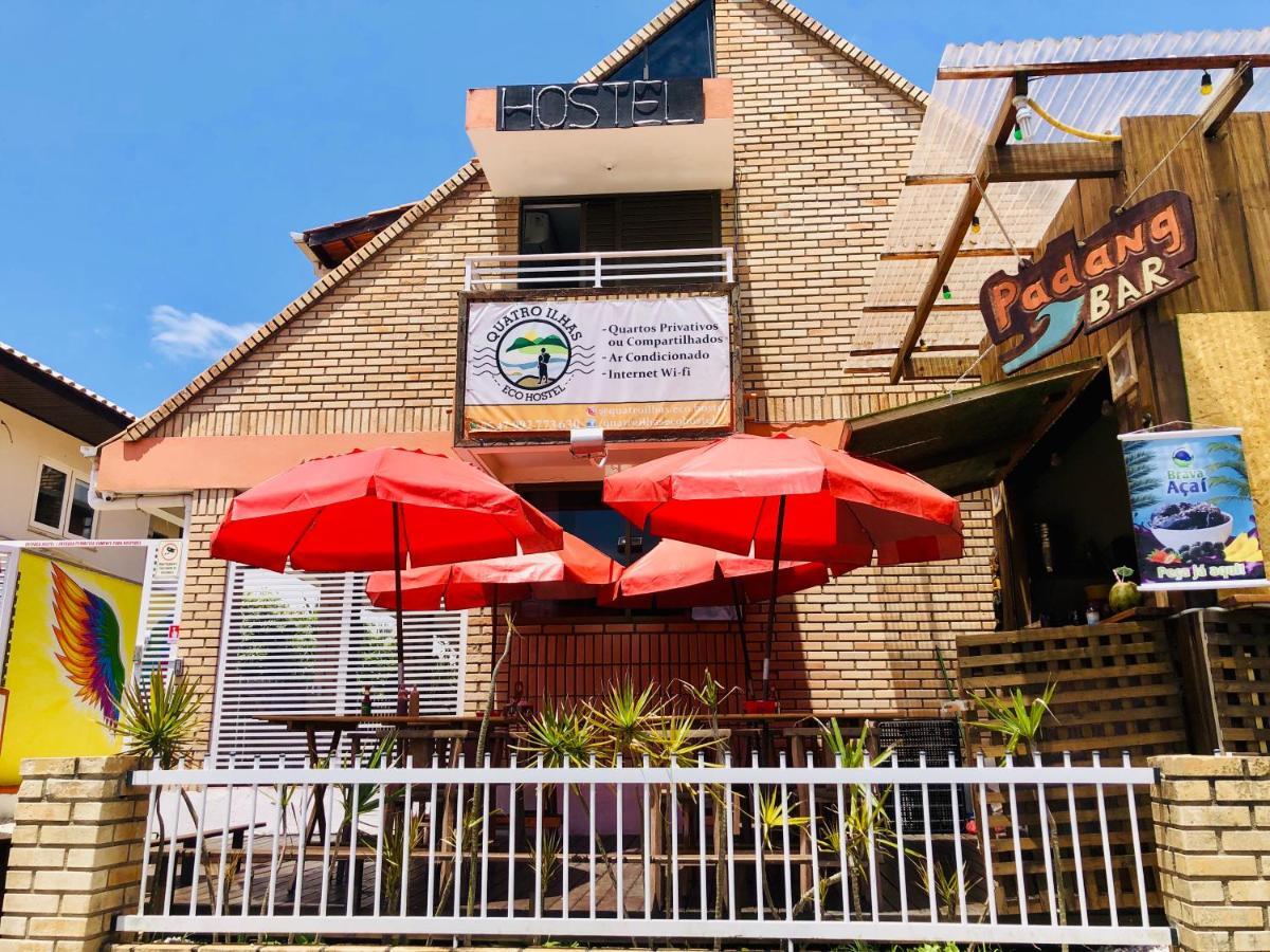 Quatro Ilhas Beach Hostel 邦比尼亚斯 外观 照片